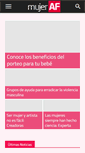 Mobile Screenshot of mujeraf.com